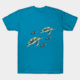 Sea turtle family T-Shirt